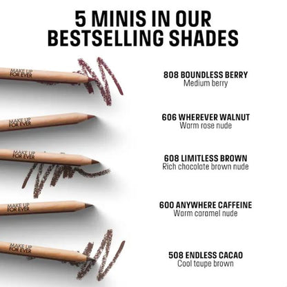 Mini Artist Color Lip Pencils Set *PREVENTA*