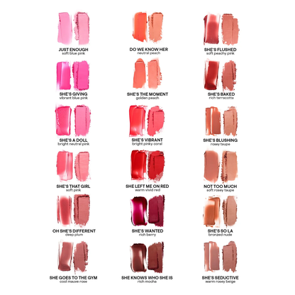 Double-Take Crème & Powder Blush Duo-Patrick Ta Beauty *PREVENTA*